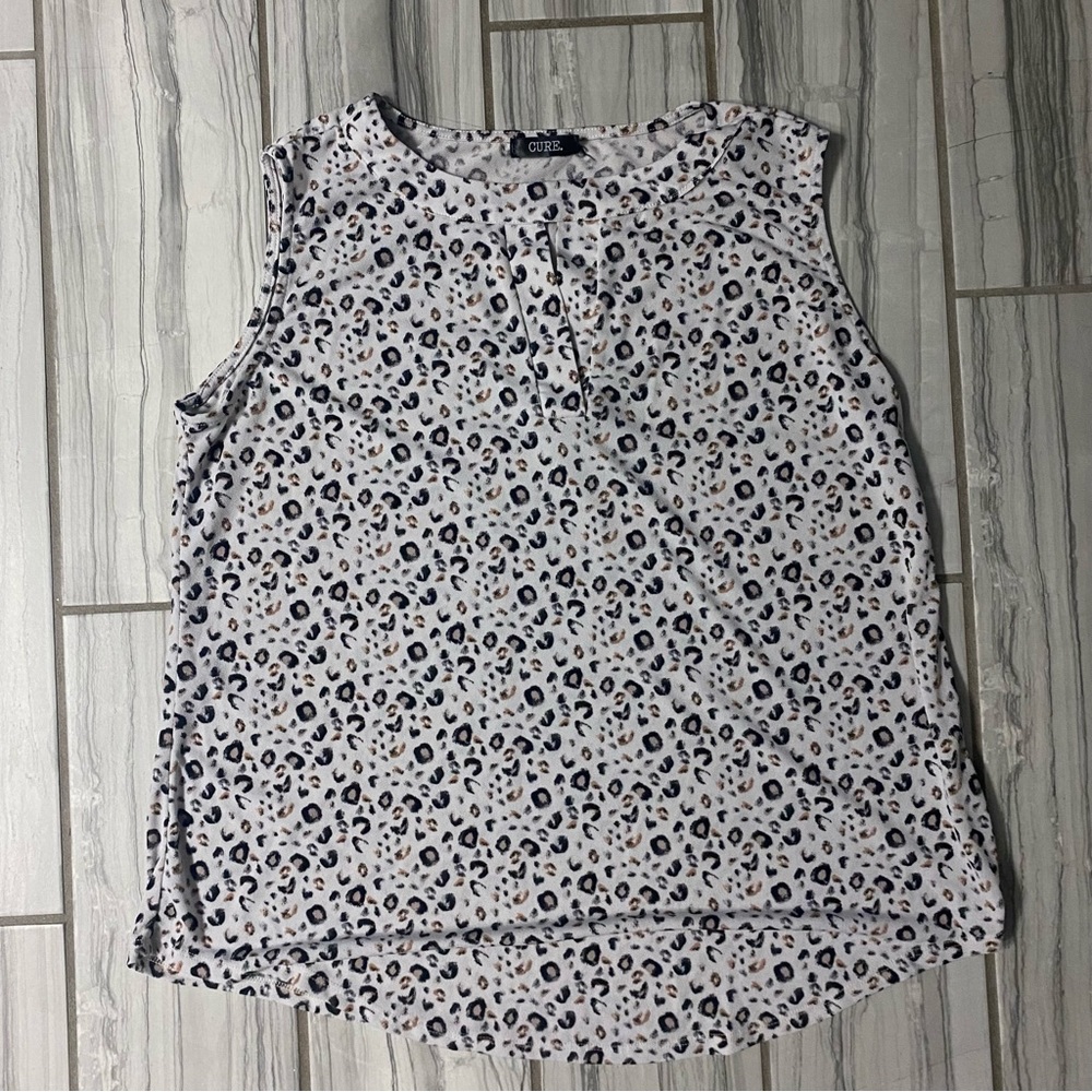 Cute cheetah tank